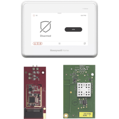 Panel de Alarma / Pantalla Táctil 7" / 1024×600 / 250 Zonas / Módulo Takeover Multimarca / Sirena 85 dB / LTE y Wi-Fi