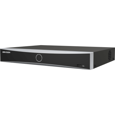 NVR IP / 12 Megapixel (4K) / 8 Canales / 8 Puertos PoE+ / Reconocimiento Facial / PoE Extendido 300 m (984.2 ft) / 2 Bahías HDD / Alarmas I/O