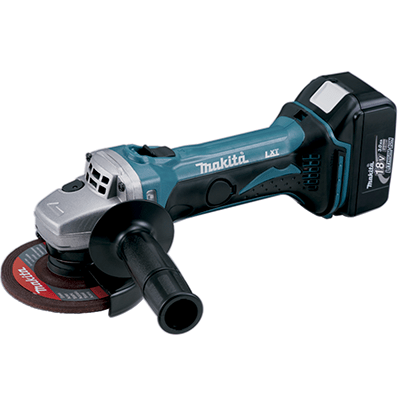 Mini esmeril Inalámbrico 4-1/2", 1100 Rpm de 18V, Solo Equipo.