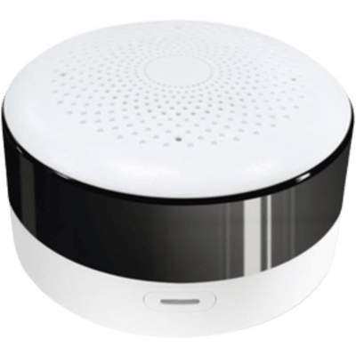 Controlador IR Universal / Zigbee 3.0 / Alcance 10-15 m (32.8-49.2 ft) / Sensor Temp-Hum / Aprendizaje IR / 80x48 mm