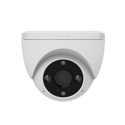 Cámara IP Domo PoE / Resolución 2K 3 Megapixel / Visión Nocturna a Color 30 m / Lente 2.8 mm 106° / Detección IA Humano/Vehículo / Audio Bidireccional / Defensa Activa con Luz y Sirena / IP67