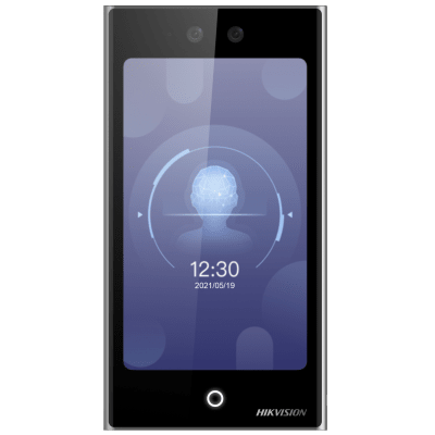 Terminal de Control de Acceso Facial / Pantalla Táctil 7" / 2 Megapixel / IP65 / PoE / 10,000 Rostros / 50,000 Tarjetas / Intercom SIP