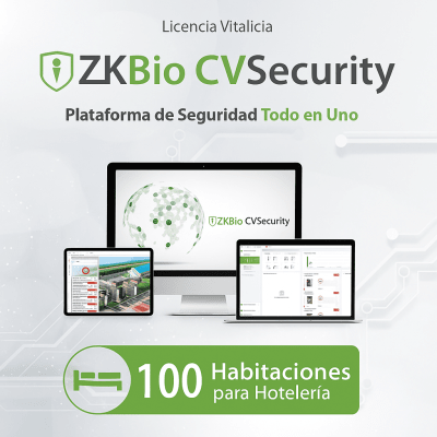 Licencia de software / Módulo hotelería / 100 habitaciones / Control de acceso centralizado