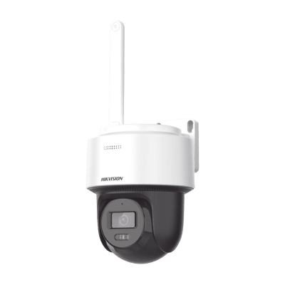 Cámara Domo PT IP / 4 Megapixel / Dual Light 30 m (98.4 ft) / AcuSense / Autoseguimiento Humanos / Audio Bidireccional / IP66