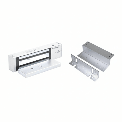 Kit de Control de Acceso / Chapa Magnética 1200 lbs (545 kg) / Montaje Z y L / 12/24 VDC Seleccionable / UL / Interior