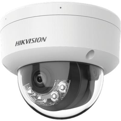 Domo IP 4 Megapixel / Lente 2.8 mm / 30 mts IR / WDR 120 dB / Exterior IP67 / Hik-Connect P2P / H.265+ / PoE / ONVIF