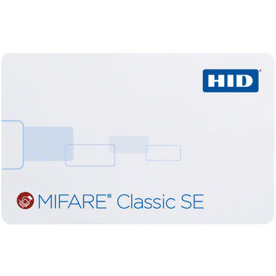 Tarjeta de proximidad / MIFARE 13.56 MHz / 1K EEPROM / 2.125' x 3.375' x 0.03' / PVC brillante
