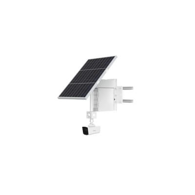 Cámara solar con LPR / 4 MP / Lente 4 mm / IP67 / 4G / Alcance IR 20 m (65.6 ft) / Batería 9 días