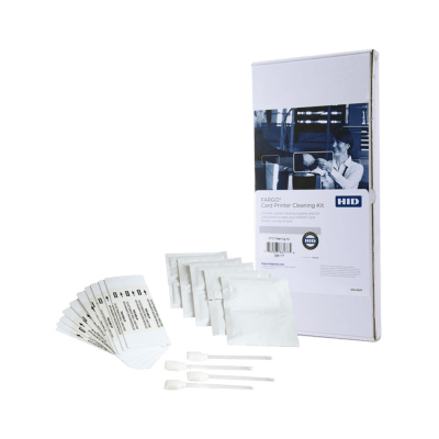 Kit de Limpieza / 4 Bastoncillos / 10 Tarjetas / 10 Almohadillas / 3 Tarjetas con Alcohol / HDP5000 y HDP5000e
