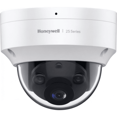 Cámara Domo IP / 4 Megapixel / Dual Light 30 m (98.4 ft) / WDR 90 dB / IP66 IK10 / Micrófono Integrado / PoE