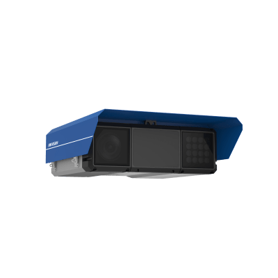 Bala IP 9 Megapíxel Para Tráfico / ANPR / Radar Integrado / Reconocimiento y Captura de Placas Vehiculares para Trafico de Alta Velocidad / IP65 / Lente Mot. 11 a 44 mm / 40 mts IR / 3 Carriles de Detección / Hasta 320 Km/h