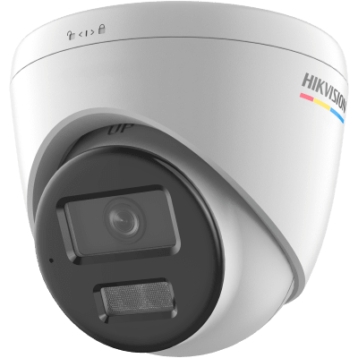 Cámara Turret IP / 6 Megapixel / Dual Light 30 m (98.4 ft) / ColorVu / AcuSense Lite / WDR 120 dB / IP67 / PoE