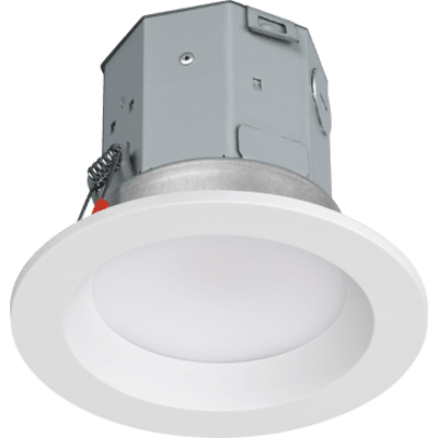 Lumaris Tunable White Recessed Downlight / 4 PULGADAS Canless / 1800 K - 4000 K CCT / 8.5 W / 800 Lumens / Flicker-Free Dimming 100% - 0.1% / Clear Connect - Type X Wireless