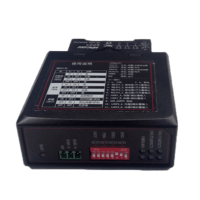 Detector de Vehículos por Bobina Inductiva / 2 Lazos / 2 Salidas de Relé / Detección de Dirección / Autosintonización 20-1000 µH / Tiempo de Respuesta 3.5 ms / -30 °C a +70 °C