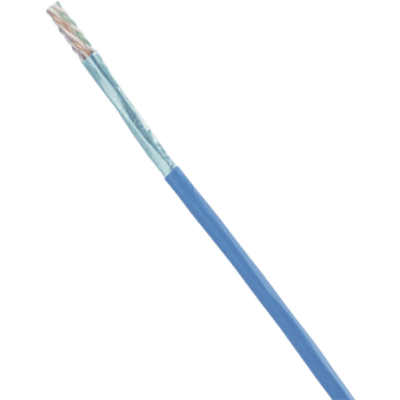 Bobina de Cable UTP de 4 Pares, Vari-MaTriX, Cat6A, 23 AWG, LSZH (Libre de Gases Tóxicos), Color Azul, 500m