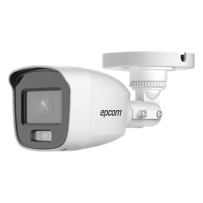 Cámara Bala TURBOHD / 2 Megapixel / Dual Light 20 m (65.6 ft) / Audio por Coaxitron / Gran Angular 100° / IP66 Metálica