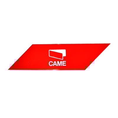 Paquete con 24 bandas rojas reflejantes adhesivas para mastil 001G0401