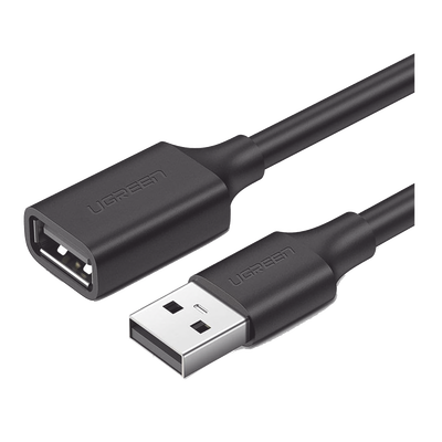 Cable Extensor USB 2.0 / Macho-Hembra / 1 m (3.3 ft) / 480 Mbps / Núcleo Cobre Estañado 28/22 AWG / Doble Blindaje