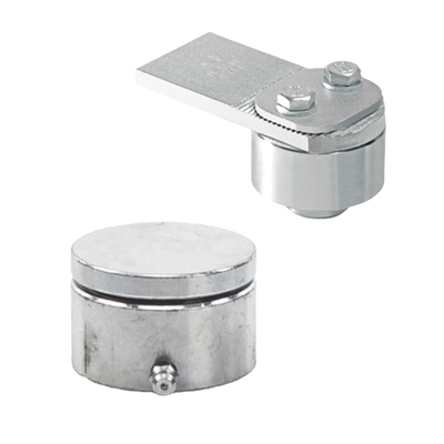 Kit de Bivelo y Tejuelo Medianos / Acero Galvanizado / 450 Kg / 220,000 Ciclos / 278.87 ft + 285.43 ft