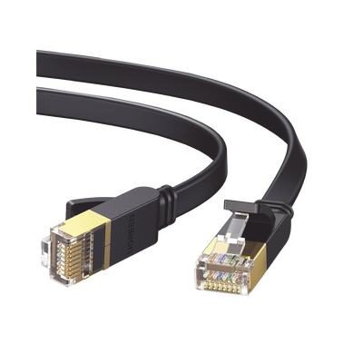 Cable Ethernet Plano Cat7 U/FTP / 10 Gigabit / 600 MHz / 1 Metro (3.28 Pies)