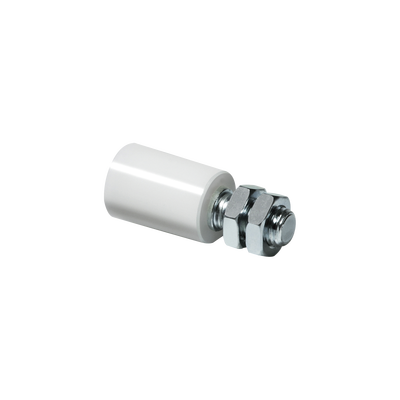 Rodillo de Nylon / Cuerpo Acero Galvanizado / Ø25 mm / 0.13 kg / M14 / 2.5 in