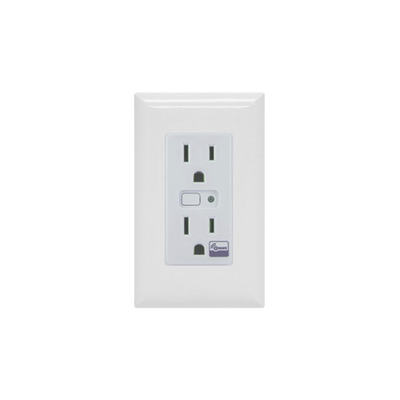 Tomacorriente Inteligente Z-Wave / 120 VCA 60 Hz / Carga 1800W Resistiva / Alcance 20.5 m (67.3 ft) / Empotrable Interior