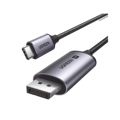 Cable USB-C a DisplayPort 1.4 / 3 m (9.84 pies) / 8K@60Hz / 4K@240Hz / HDR10+ / eARC / Thunderbolt 3 y 4 / Nylon trenzado