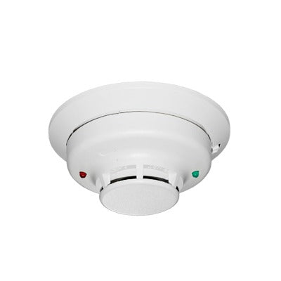 Detector de Humo Fotoeléctrico / 2 Hilos / Perfil 4.22 cm / 12-24 VCD / Autodiagnóstico / Anti-Insectos