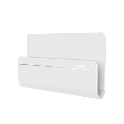 Soporte de Pared Adhesivo / Compatible Dispositivos 165×81×26.5 mm / Adhesivo 3M / Gestión de Cables / Material ABS / Color Blanco
