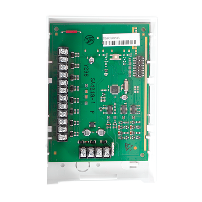 Módulo de Expansión Cableado / 8 Zonas de Supervisión / Instalación en Panel o Remoto / Conexión Directa como Teclado / Resistencia EOL Deshabilitable