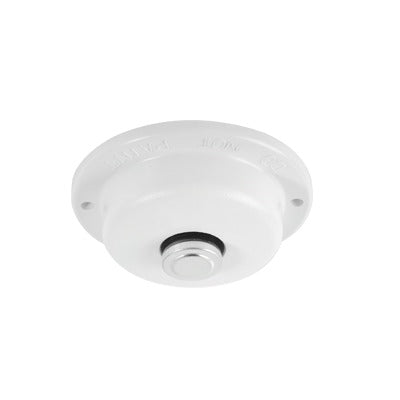 Detector de Temperatura Fija / Activación 57 °C (135 °F) / Normalmente Abierto / Cobertura 37 m² (400 ft²) / 4 Terminales / Certificación UL