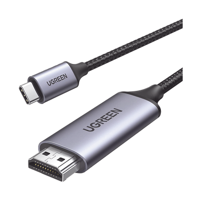 Cable Adaptador USB-C a HDMI / 4K@60Hz / 1.5 m (4.92 ft) / Thunderbolt 3 y 4 / Nylon Trenzado / Aluminio