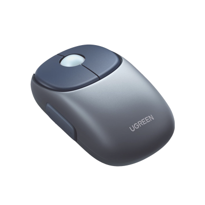 Mouse Inalámbrico / Bluetooth 5.0 y 2.4 GHz / 3 Dispositivos Simultáneos / 4 Niveles DPI hasta 4000 / Recargable USB-C / Alcance 10 m (32.8 ft) / 5 Botones