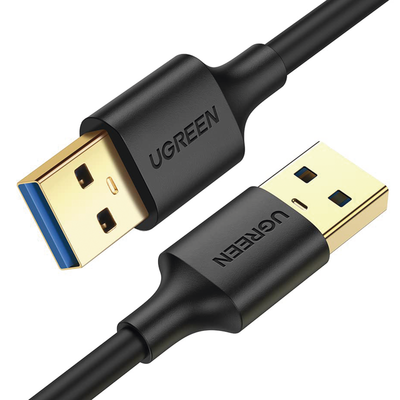 Cable USB-A 3.0 / Macho a Macho / 5 Gbps / 3 m (9.8 ft) / Blindaje Múltiple / Níquel Resistente / 2A / Compatible USB 2.0 y 1.1