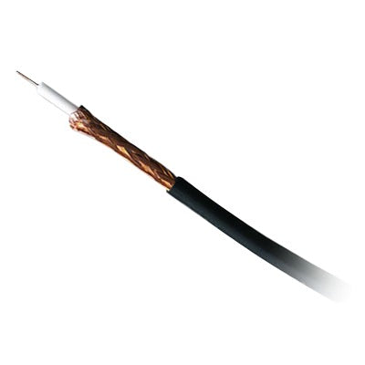 Cable Coaxial RG6 / 305 m (1000 ft) / Malla 96% / Blindaje Superior / Intemperie FR-PVC / Impedancia 76Ω