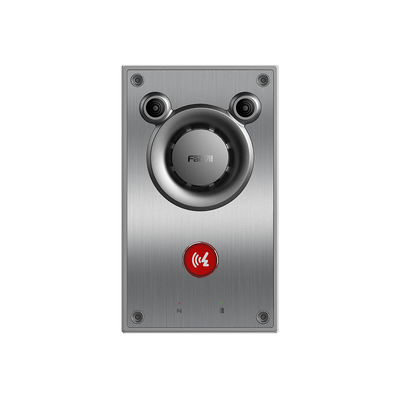 Intercomunicador IP de Emergencia / Altavoz 10W / 2 Líneas SIP / IP66 e IK10 / PoE 802.3af / Rango -40°C a 70°C