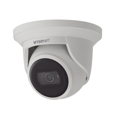 Cámara IP Tipo Flat-Eye / 2 Megapixel / Lente 3 mm / IR 10 m (32.8 ft) / WDR 120 dB / IP67 / IK10 / H.265 & WiseStream