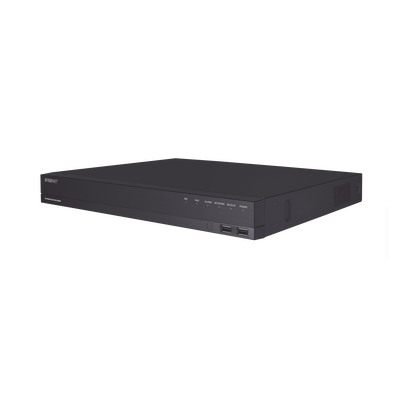 NVR / 16 Canales / 8MP / H.265 / PoE 16 Puertos 130W / HDMI 4K / 80 Mbps Grabación / 2 Bahías HDD
