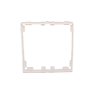 Embellecedor para marco americano / Grado IP20 / Plástico de alta resistencia / Color blanco / Diseño modular