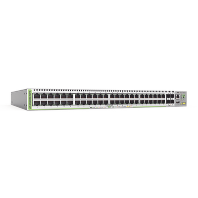 Switch PoE+ Administrable Capa 3 / 48 Puertos Gigabit + 4 SFP / 740 W PoE+ / 104 Gbps / 77.4 Mpps