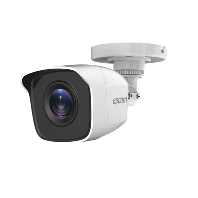 Cámara Bala TURBOHD / 5 Megapixel / Lente 2.8 mm / IR EXIR 20 m (65.6 ft) / IP66 / 4 Tecnologías / Policarbonato