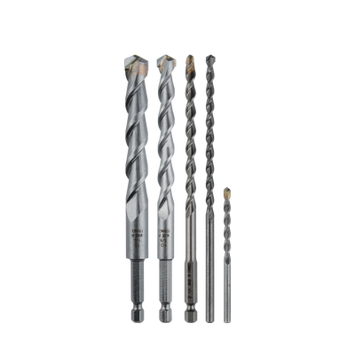 Juego de 5 brocas multipropósito de 5/32"-3/16"-1/4"-3/8"-1/2"