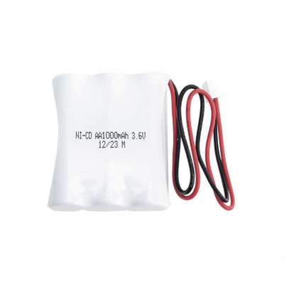 Batería de Emergencia / Ni-Cd / 3.6V DC / 1000 mAh / Compacta