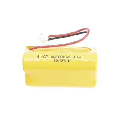 Batería de Emergencia / Ni-Cd / 3.6V CC / 900mAh / Luz de Emergencia