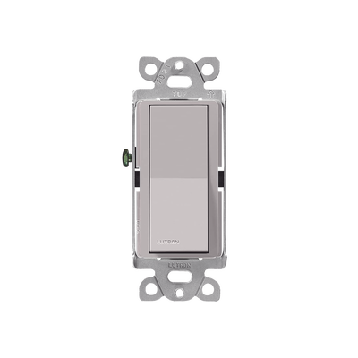 Interruptor unipolar / 15 A / Control de luz o ventilador / Paleta grande / 4.57 m (15 ft) alcance típico de circuito residencial