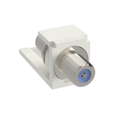 Módulo Acoplador Coaxial Tipo F / Mini-Com / 75 Ohms / 3.0 GHz / 1.75' x 1.37' x 0.71'