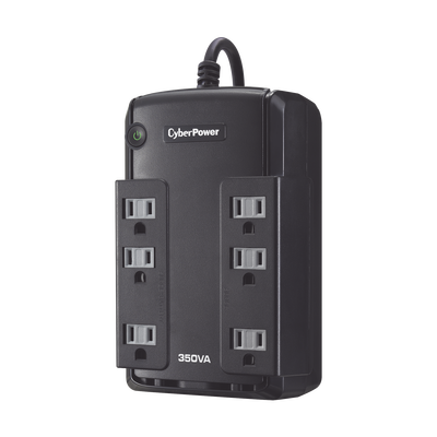 UPS Standby / 350 VA / 255 W / 6 Tomas NEMA 5-15R / Protección 810 J / Montaje en Pared