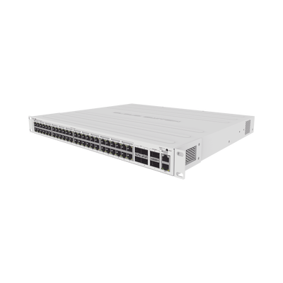 Switch PoE / 48 Puertos Gigabit 802.3af/at / 4 SFP+ 10G / 2 QSFP+ 40G / 1U Rack / 800W / 168Gbps / 235Mpps