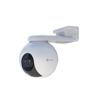 Cámara PT IP / 2 Megapixel / Lente Dual 2.8 mm y 12 mm / Visión Nocturna Color 30 m (98.4 ft) / Wi-Fi 2.4 GHz / IP65 / Cobertura 360°