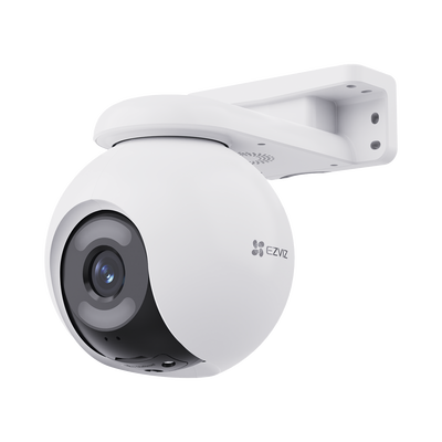 Cámara IP PT / 4 Megapixel / ColorFULL Visión Nocturna / Wi-Fi 2.4 GHz / Cobertura 360° / Detección AI Humano/Vehículo / IP65